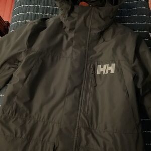 Helly Hansen Dark Gray Hooded Jacket